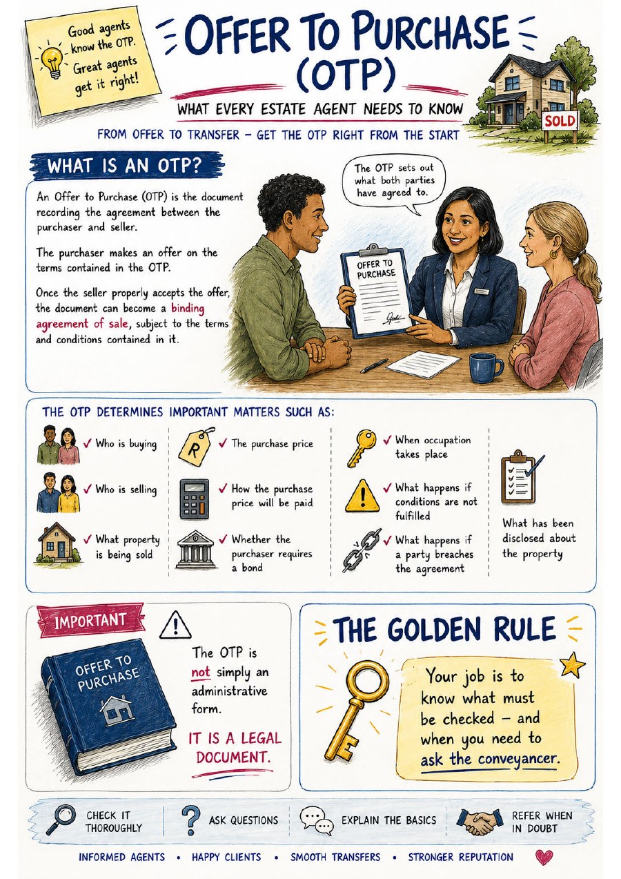 Offer to Purchase guide for estate agents